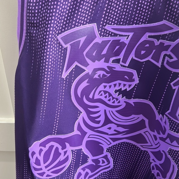 Mitchell & Ness - NBA Monocrhrome Swingman Jersey Raptors 1998 Vince Carter 2XL - Picture 4 of 11
